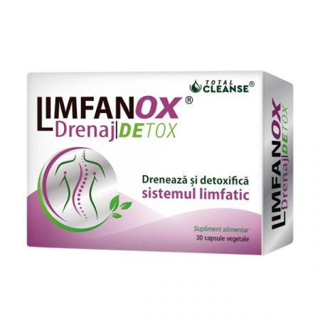 Limfanox Drenaj Detox 750mg - 30 cps