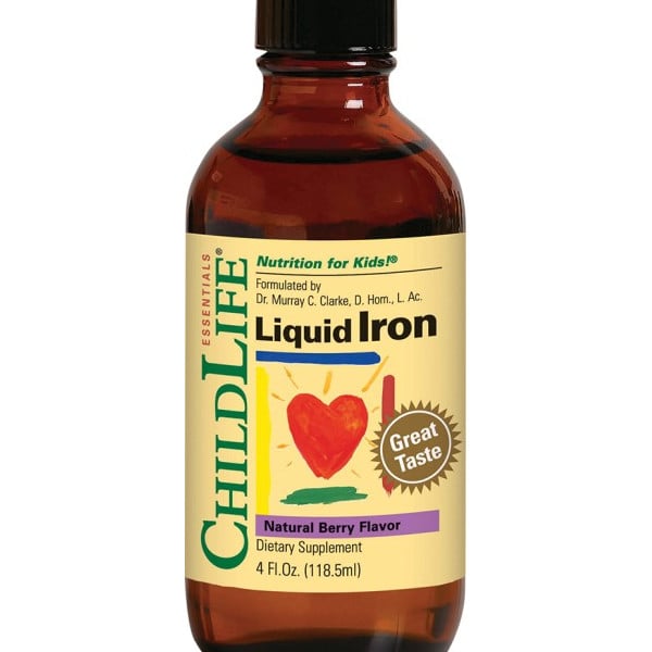 Liquid Iron (gust de fructe) - 118.50ml - ChildLife Essentials