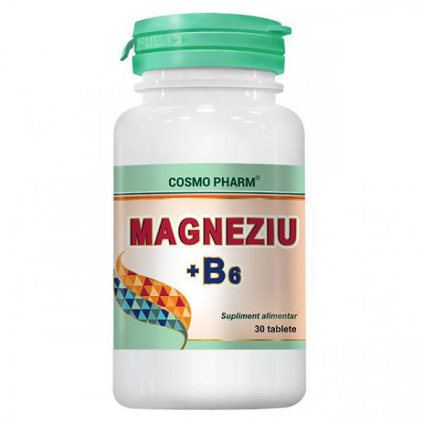 Magneziu + B6 - 30 cps