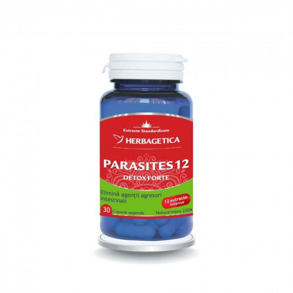 Parasites 12 Detox Forte - 30 cps
