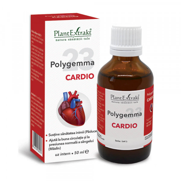 Polygemma 23 Cardio, Plantextrakt, ambalaj nou