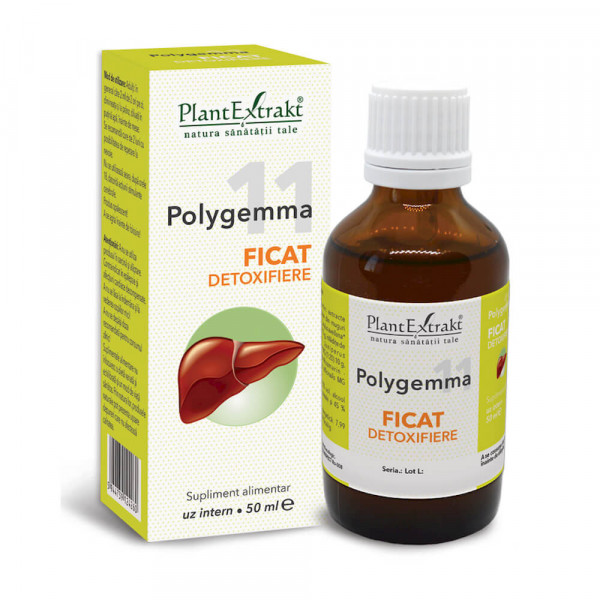 Polygemma 11 Ficat detoxifiere, Plantextrakt, ambalaj nou