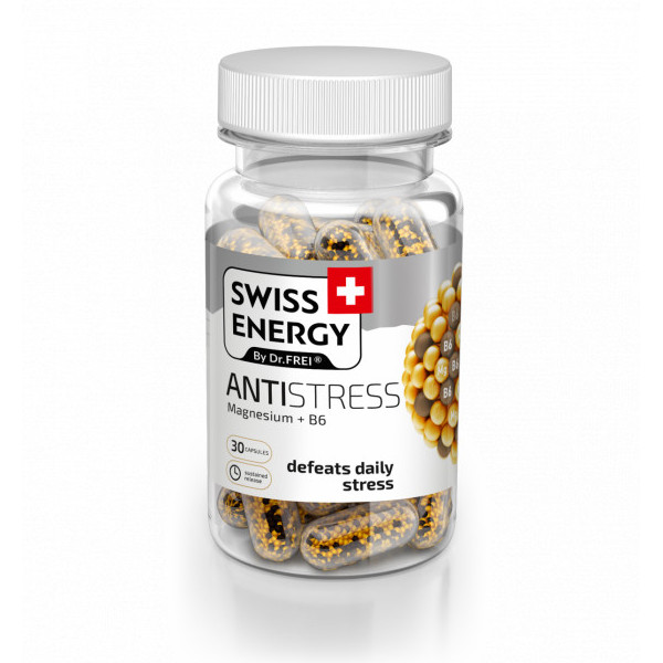 Swiss Energy Antistress (Magneziu + B6) - 30 cps
