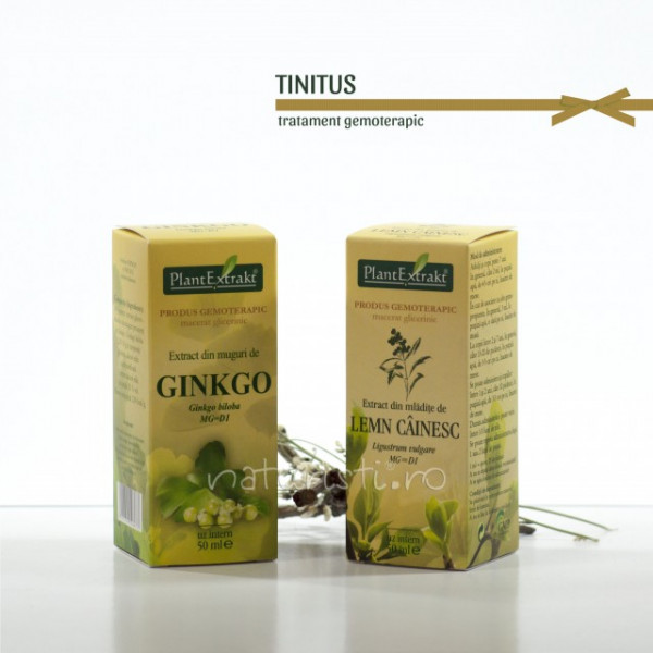 Tratament naturist - Tinitus (pachet)
