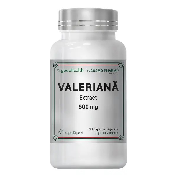 Valeriana Extract 500 mg - 30 cps