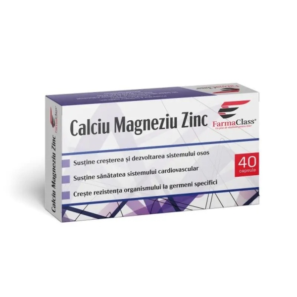 Calciu & Magneziu & Zinc - 40 cps