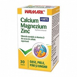 Calcium Magnezium Zinc Forte - 30 cpr