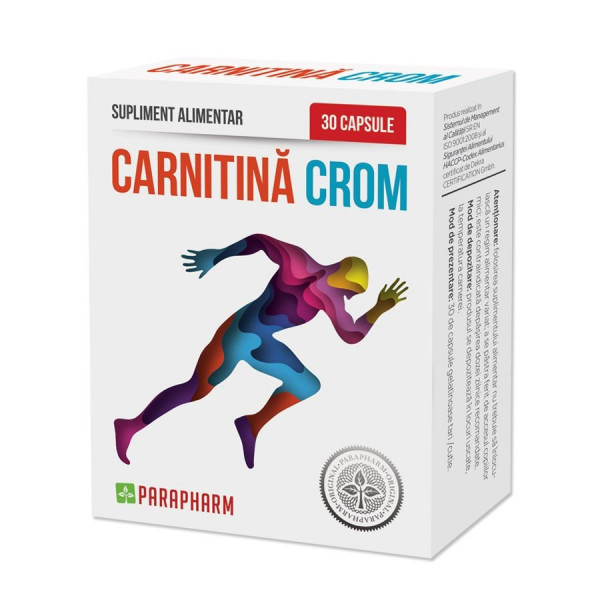 Carnitina Crom - 30 cps