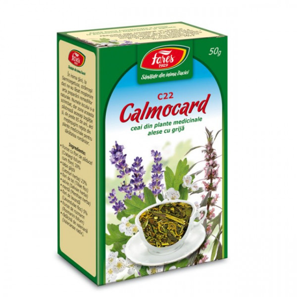Ceai Calmocard C22 - 50 gr Fares