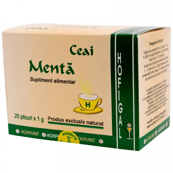 Ceai de Menta - 25 dz