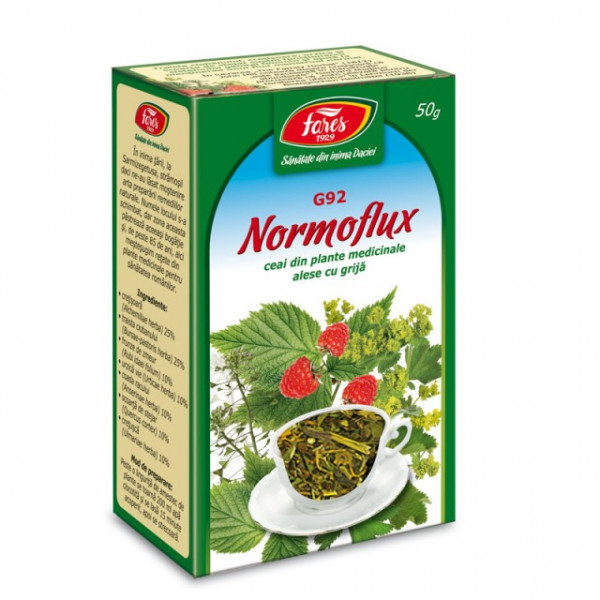 Ceai Normoflux G92 - 50 gr Fares
