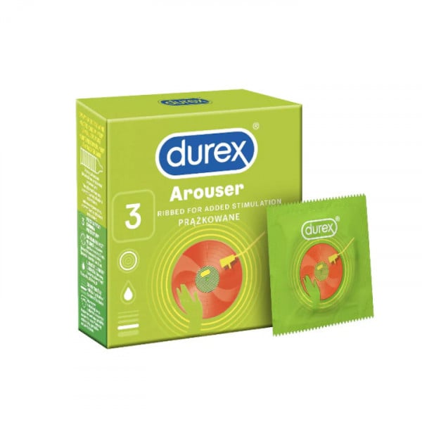 Durex Arouser Verde - 3 buc