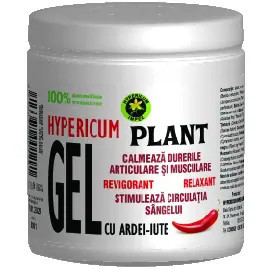 Gel Hypericum Plant cu Ardei iute - 500 ml