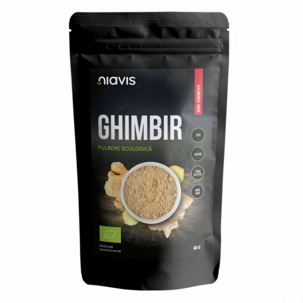 Ghimbir pulbere ecologica BIO - 60 g