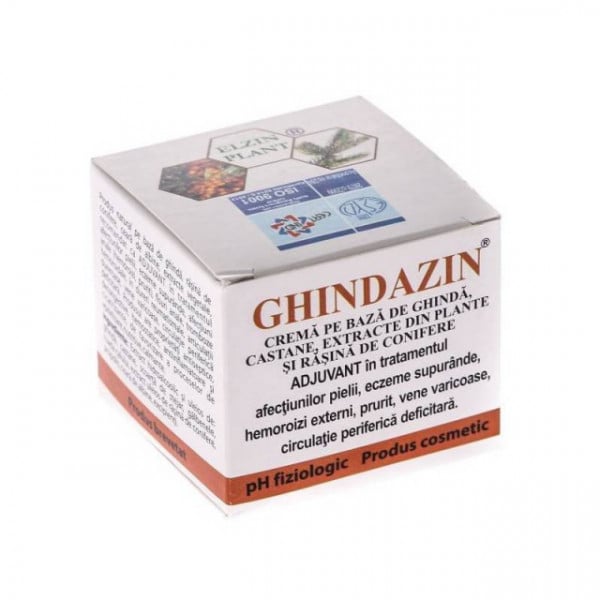 Ghindazin crema ghinda si castane - 50 ml