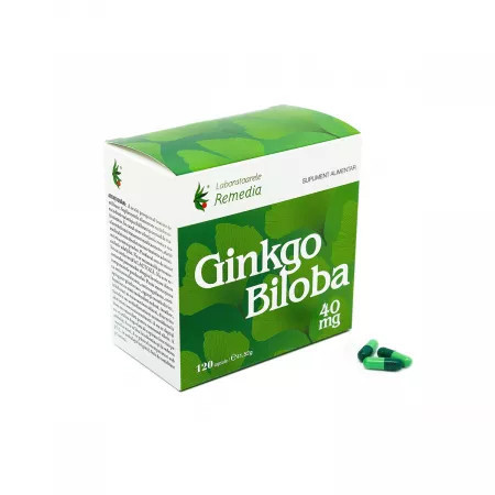 Ginkgo Biloba 40 mg - 60 cps
