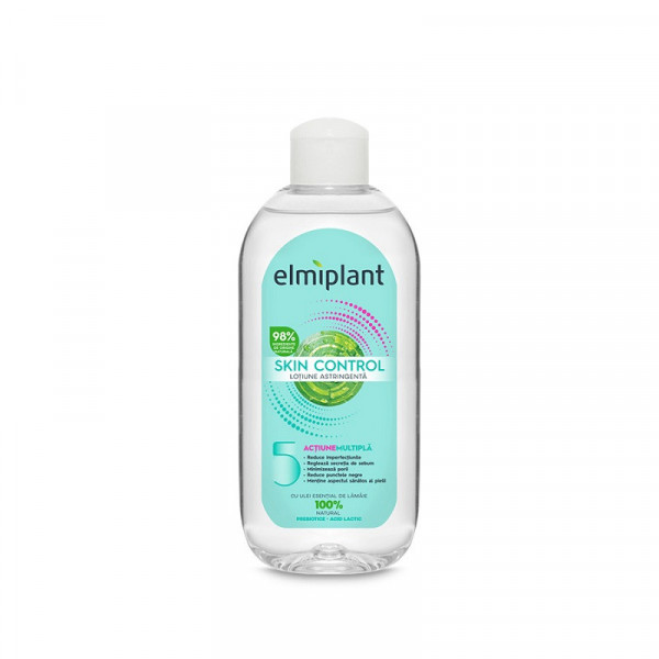 Lotiune Astringenta cu prebiotice Skin Control - 200 ml, Elmiplant