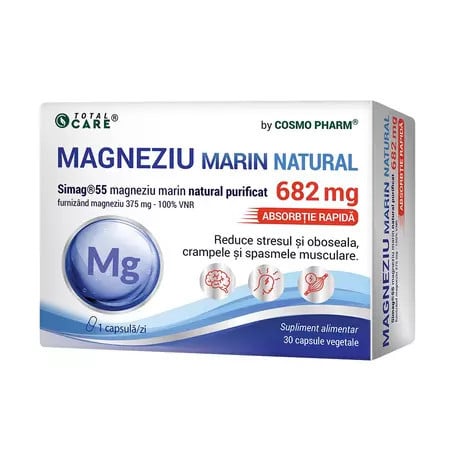 Magneziu Marin 682 mg - 30 cps