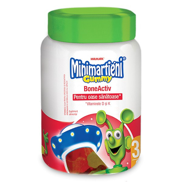 Minimartieni Gummy BoneActiv - 60 cpr