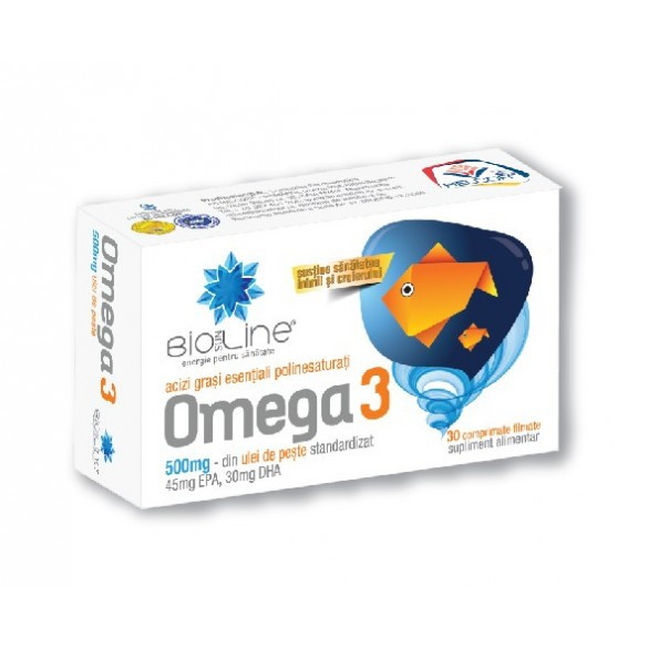 Omega 3 500 mg - 30 cpr