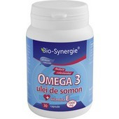 Omega 3 ulei somon + Vitamina E - 30 cps
