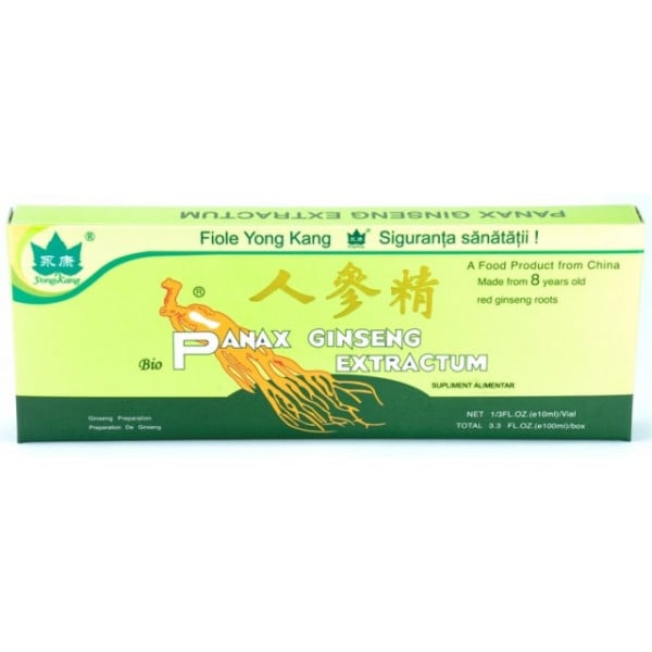 Panax Ginseng Extractum YK - 10 fiole x 10 ml
