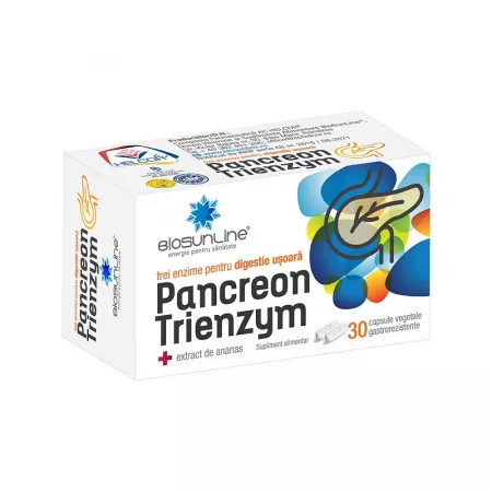 Pancreon Trienzym - 30 cps