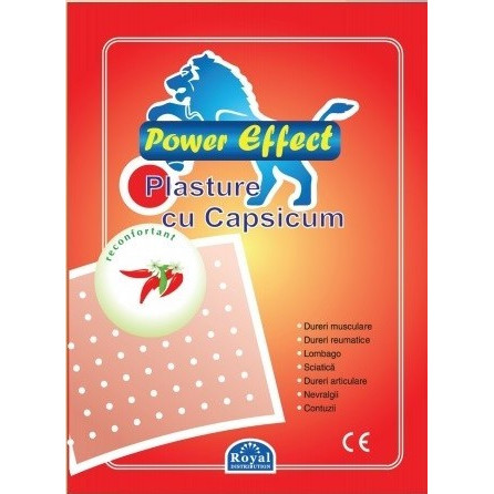 Plasture antireumatic cu ardei iute 12x18cm