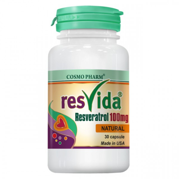 Resvida Resveratrol 100mg - 30 cps