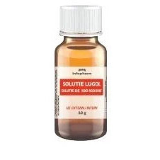 Solutie lugol (solutie de iod iodurat) - 10 g
