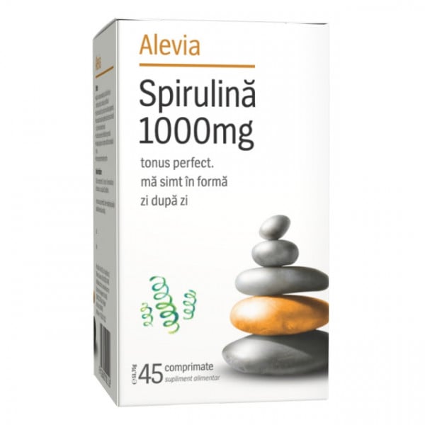 Spirulina 1000 mg - 45 cpr