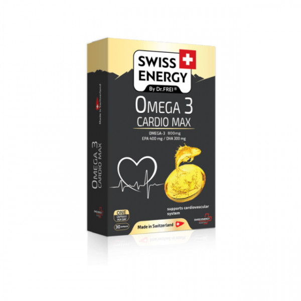 Swiss Energy Capsule Omega 3 Cardio Max - 30 cps