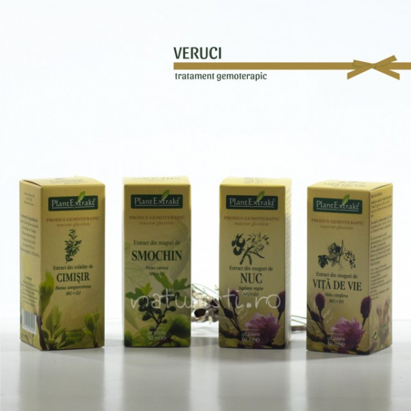 Tratament naturist - Veruci (pachet)