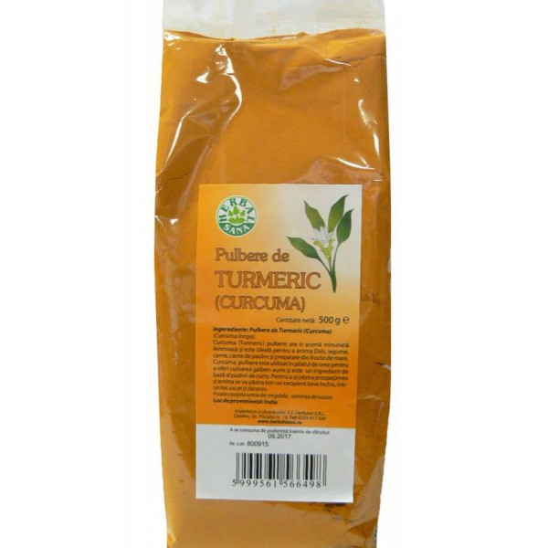 Turmeric pulbere - 500 g Herbavit