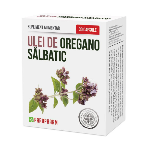 Ulei de oregano salbatic - 30 cps