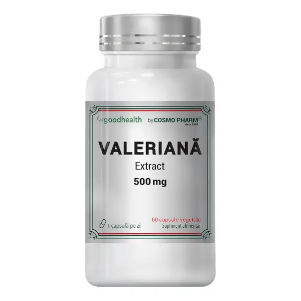 Valeriana Extract 500 mg - 60 cps