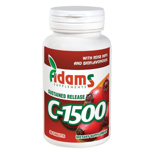 Vitamina C-1500 macese - 30 cpr