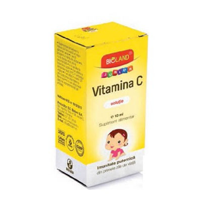 Vitamina C Junior solutie - 10 ml