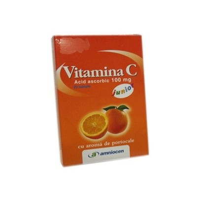 Vitamina C portocale 100mg - 20 cps