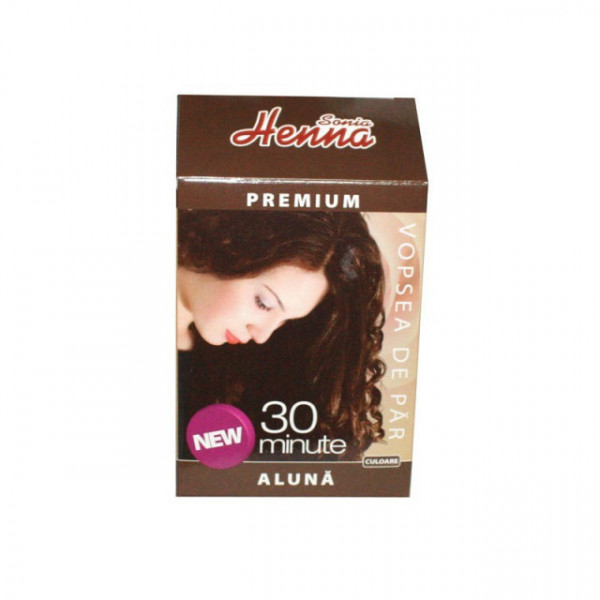 Vopsea de par Henna Sonia Premium, Aluna - 60 g