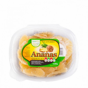 Ananas confiat - 250g