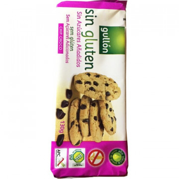 Biscuiti chip choco - 130 g - Gullon