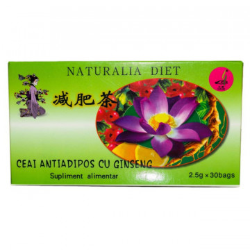 Ceai antiadipos cu Ginseng - 30 plicuri