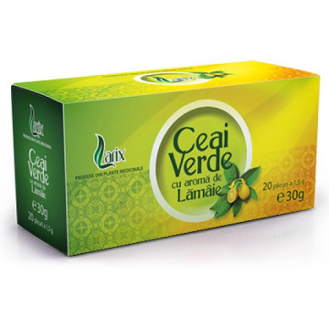 Ceai verde cu lamaie 20pl larix