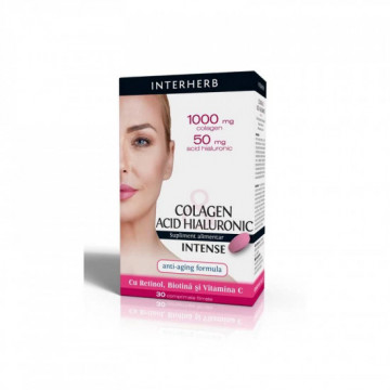 Colagen cu Acid Hialuronic Intense - 30 cps