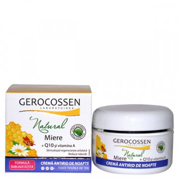 Crema antirid de noapte Natural - 100 ml