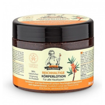 Crema corporala nutritiva cu ulei de catina - 300 ml Oma Gertrude