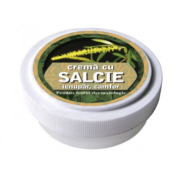 Crema cu extracte de salcie, ienupar, camfor 15 g