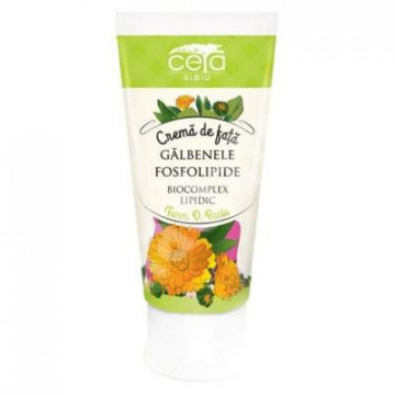 Crema de fata cu extract de galbenele si fosfolipide - 50 ml
