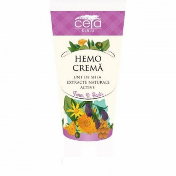 Crema Hemo cu unt de sgea si extracte naturale active - 50 ml
